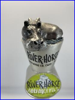 Beer Tap Handle River Horse RolyPoly Pils Beer Tap Handle Figural Hippo Beer Tap