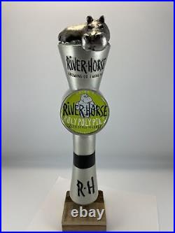 Beer Tap Handle River Horse RolyPoly Pils Beer Tap Handle Figural Hippo Beer Tap