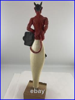 Beer Tap Handle Rock Creek Devil's Elbow IPA Beer Tap Handle Figural Tap Handle