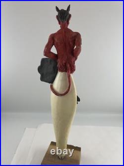 Beer Tap Handle Rock Creek Devil's Elbow IPA Beer Tap Handle Figural Tap Handle