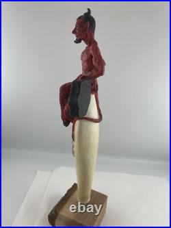 Beer Tap Handle Rock Creek Devil's Elbow IPA Beer Tap Handle Figural Tap Handle