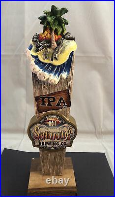 Beer Tap Handle Sandude IPA Beer Tap Handle Rare Figural Beer Tap Handle