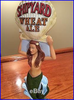 Beer Tap Handle Shipyard Mermaid