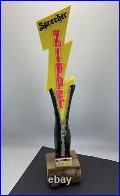 Beer Tap Handle Sprecher Zipper Agave Cerveza Beer Tap Handle Figural Tap Handle Beer Tap Handle Sprecher Zipper Agave Cerveza Beer Tap Handle Figural Tap Handle