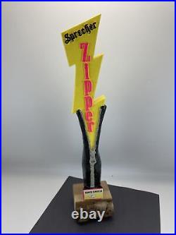 Beer Tap Handle Sprecher Zipper Agave Cerveza Beer Tap Handle Figural Tap Handle