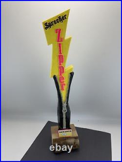 Beer Tap Handle Sprecher Zipper Agave Cerveza Beer Tap Handle Figural Tap Handle