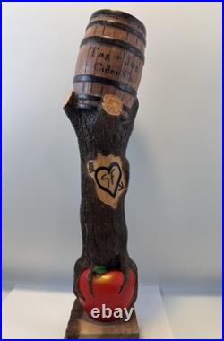 Beer Tap Handle Tag & Jug Cider Company Tap Handle Figural Beer Tap Handle