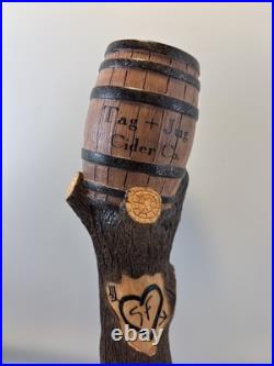 Beer Tap Handle Tag & Jug Cider Company Tap Handle Figural Beer Tap Handle