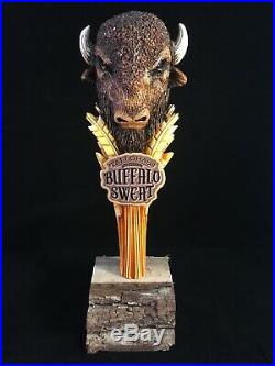 Beer Tap Handle Tallgrass Buffalo Sweat Beer Tap Handle Rare Figural Tap Handle
