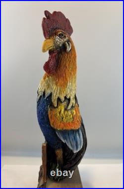 Beer Tap Handle Velvet Rooster Beer Tap Handle Tallgrass Brewing Beer Tap Handle
