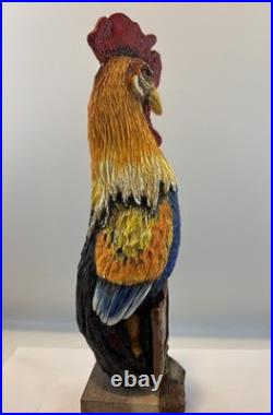 Beer Tap Handle Velvet Rooster Beer Tap Handle Tallgrass Brewing Beer Tap Handle