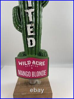 Beer Tap Handle Wild Acre Mango Blonde Beer Tap Handle Figural Cactus Tap Handle Beer Tap Handle Wild Acre Mango Blonde Beer Tap Handle Figural Cactus Tap Handle