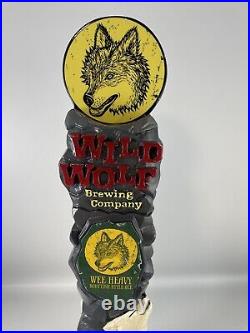 Beer Tap Handle Wild Wolf Wee Heavy Beer Tap Handle Figural Beer Tap Handle Beer Tap Handle Wild Wolf Wee Heavy Beer Tap Handle Figural Beer Tap Handle