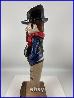 Beer Tap Handle Winthrop Brewing Company Beer Tap Handle Figural Cowboy Beer Tap