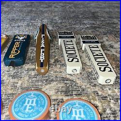 Beer Tap Handles-AleSmith, Mother Earth, Societe, PizzaPort, Stone Ripper & More
