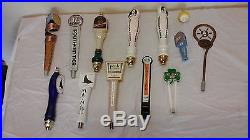 Beer Tap Handles Collection Lot of 13 Microbrews Magic Hat Southern Tier Killian