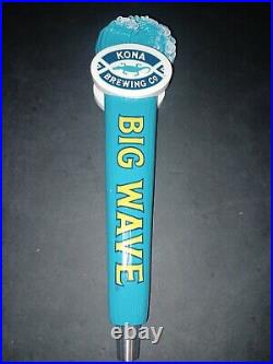Beer Tap Handles KONA BIG WAVE/CISCO GREY LADY ALE LOT OF 2 RARE