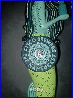 Beer Tap Handles KONA BIG WAVE/CISCO GREY LADY ALE LOT OF 2 RARE