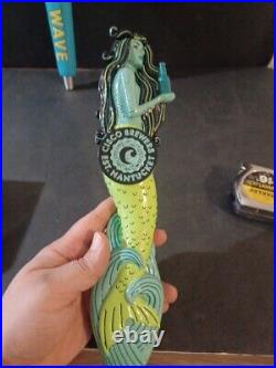 Beer Tap Handles KONA BIG WAVE/CISCO GREY LADY ALE LOT OF 2 RARE