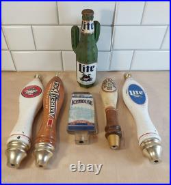 Beer Tap Handles Lot Of 6 Vintage Variety of Brands