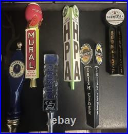 Beer Tap Handles Lot of 15-New Belgium, Stella Artois, Great Lakes, Budweiser+++