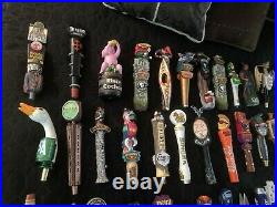 Beer Tap Handles, Lot of 57, Rare and Unique