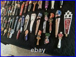 Beer Tap Handles, Lot of 57, Rare and Unique