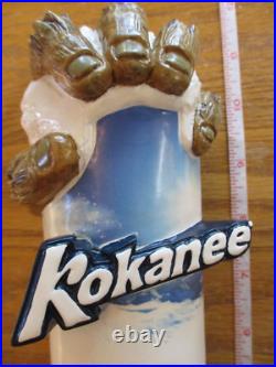 Beer Tap Kokanee Sasquatch Bigfoot Hand Handle Great Condition
