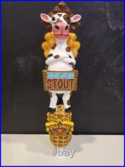 Beer Tap Lost Coast Choc Peanut Butter Milk Stout Cow Handle