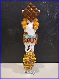 Beer Tap Lost Coast Choc Peanut Butter Milk Stout Cow Handle