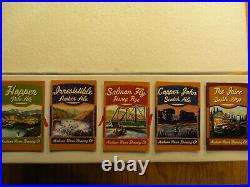Beer Tap Madison River Fisherman with 6 Labels Handle Brand New in Original Box
