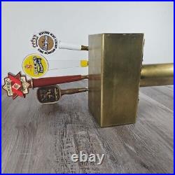 Beer Tap Man Cave Deco Staves Handles Lowenbrau Oktoberfest Authentic