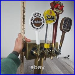Beer Tap Man Cave Deco Staves Handles Lowenbrau Oktoberfest Authentic