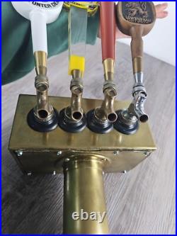 Beer Tap Man Cave Deco Staves Handles Lowenbrau Oktoberfest Authentic