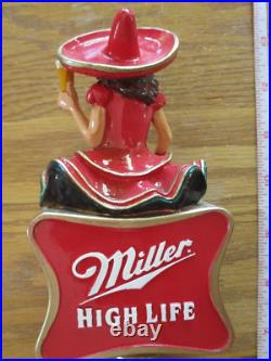 Beer Tap Miller Girl on the Moon Handle