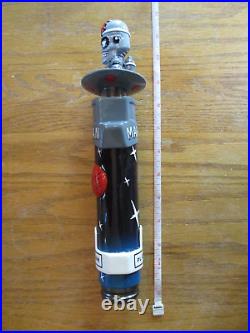 Beer Tap Platform Martian Alien Handle Brand New in Original Box