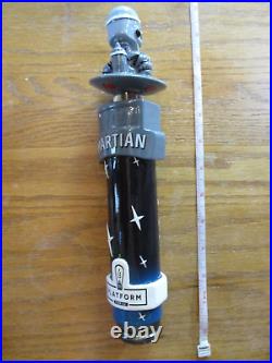 Beer Tap Platform Martian Alien Handle Brand New in Original Box
