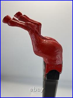 Beer Tap Red Ass Ale Buckin A Beer Tap Handle Figural Donkey Beer Tap Handle