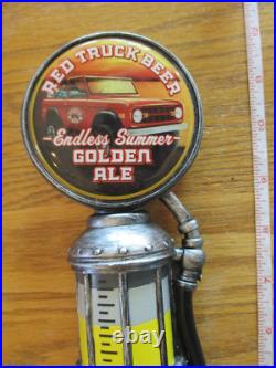 Beer Tap Red Truck Gas Pump Endless Summer Handle