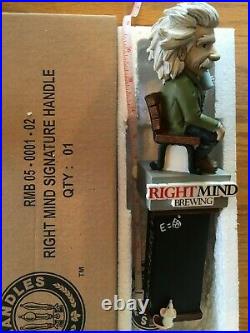 Beer Tap Right Mind Einstein Handle Brand New in Original Box