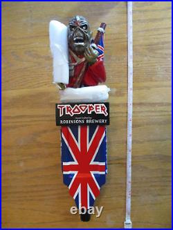 Beer Tap Robinson Iron Maiden Eddie Trooper Handle Brand New