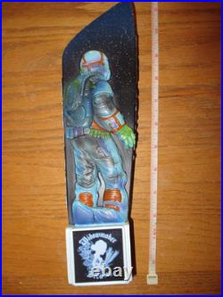 Beer Tap Widowmaker Blue Comet Astronaut Handle Brand New in Original Box