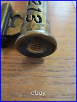 Beer Tap XUL Skull and Skeleton Key Handle Brand New