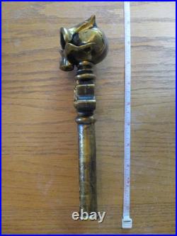 Beer Tap XUL Skull and Skeleton Key Handle Brand New