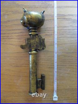 Beer Tap XUL Skull and Skeleton Key Handle Brand New