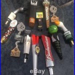 Beer Tap handle lot of 12 used See Pictures 001