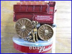 Beer tap Budweiser Dog Clydesdale Delivery Wagon 2018 Brand New