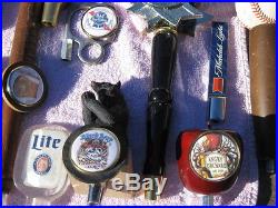 Beer tap handle lot 31 taps unique ones