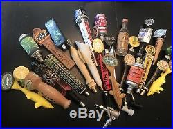 Beer tap handle lot of 22. Hopslam, Sam Adams, many rare-hard to find