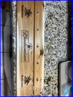 Beer tap handle lot with custom designed shelf